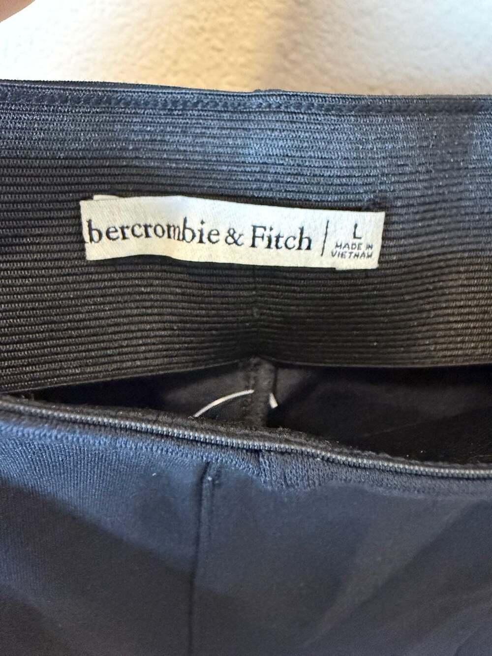 Abercrombie & Fitch Women's Black Pull-On Bootcut Pants Large - Picture 3 of 5